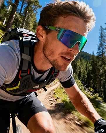 Polarized Sports Sunglasses for Men, UV400 Protection Mens Sunglasses