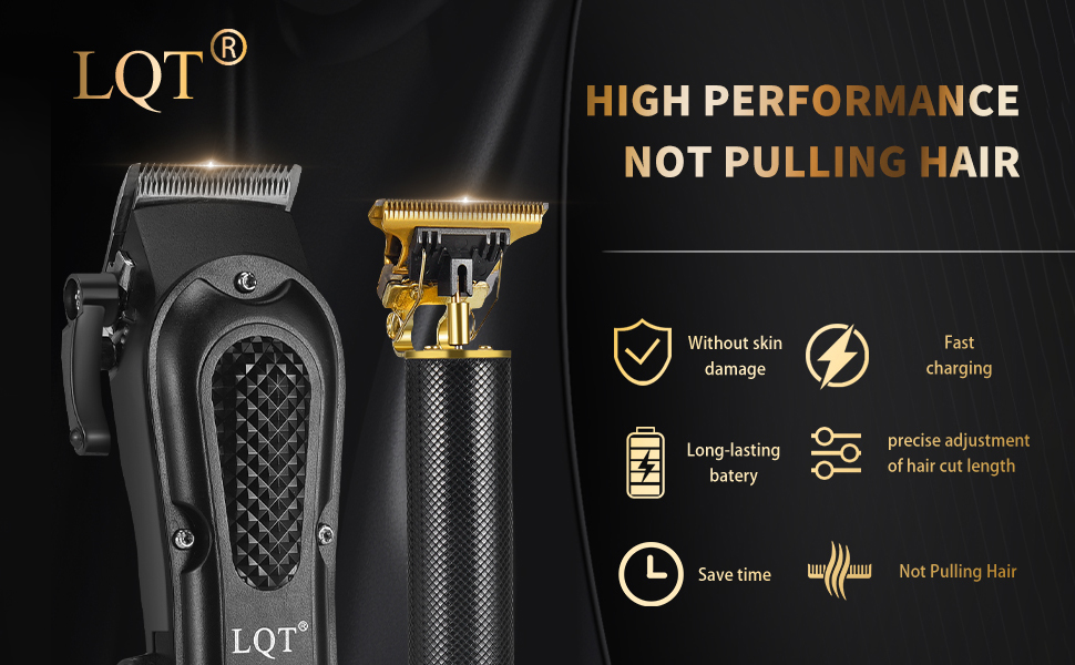 QT Men's Electric Scissors 2-Piece Set