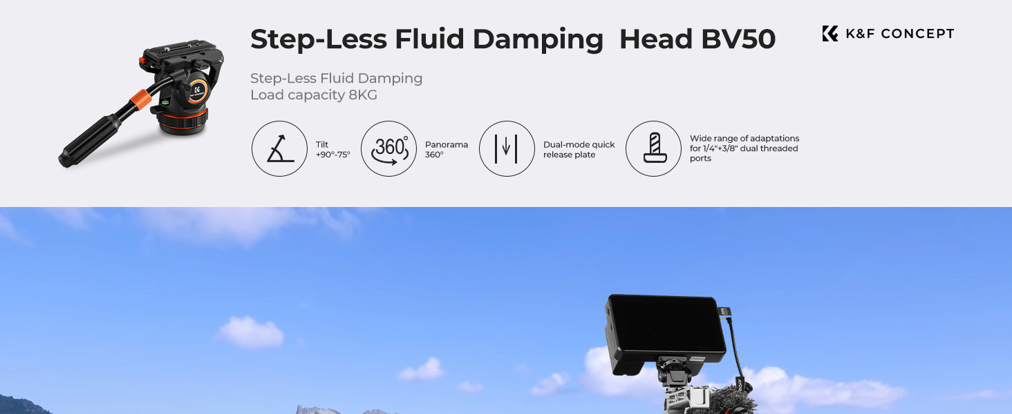 fluid head fluid head mount tripod fluid head tripod head mount