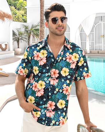 tropical shirts for men