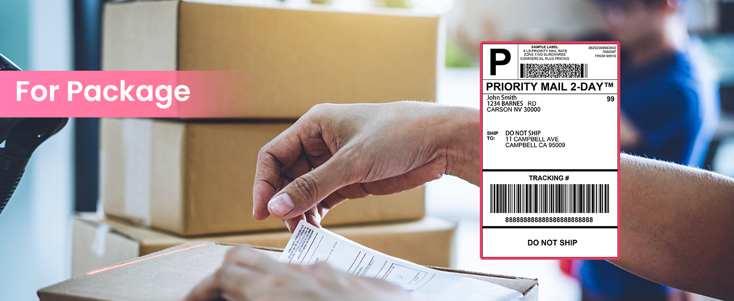 shipping label printer thermal label printer for small business