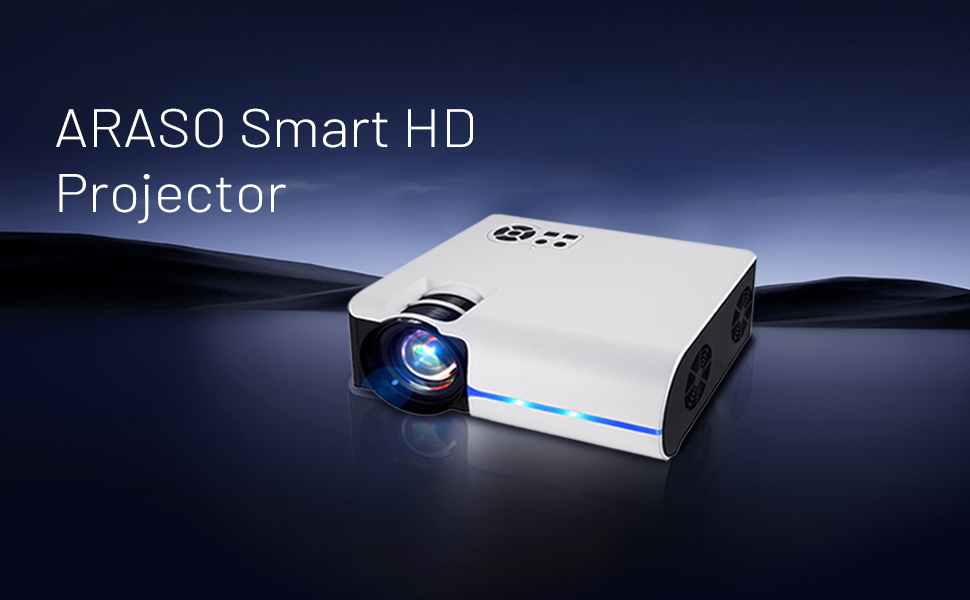 Projector with Bluetooth and WiFi