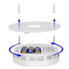 smoke and carbon monoxide detector
