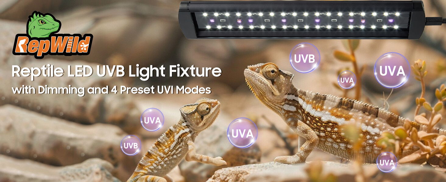 reptile uvb light bar