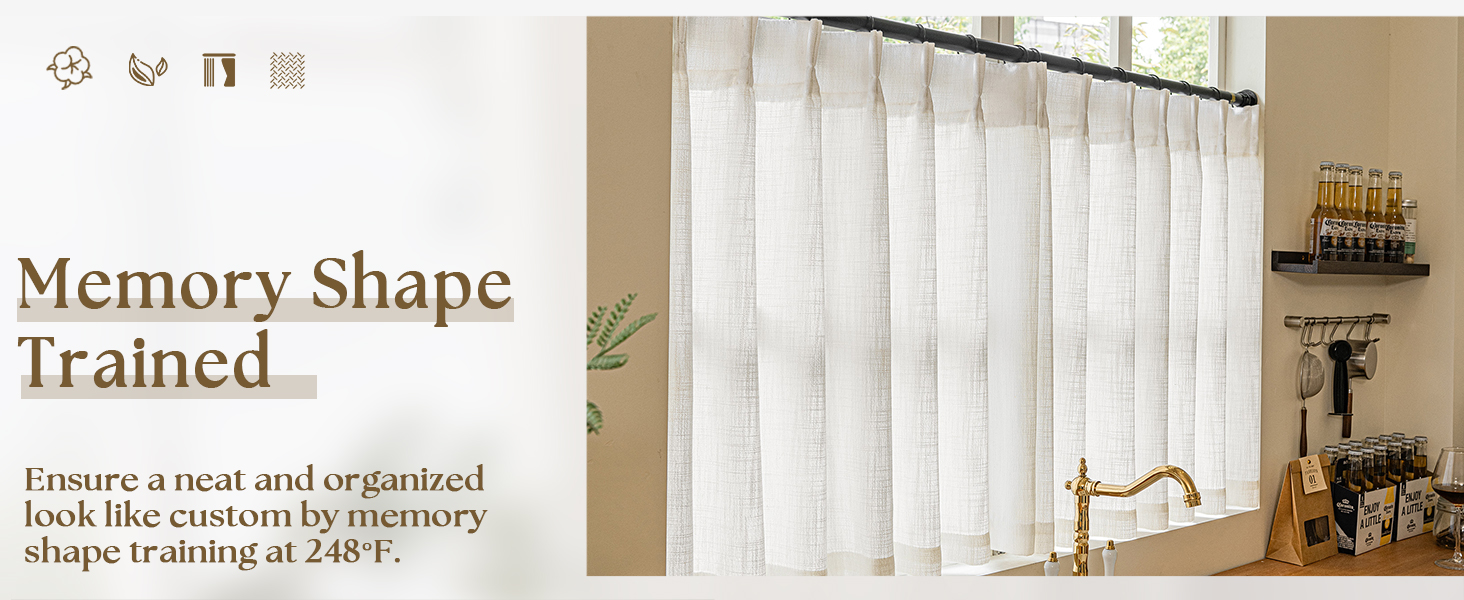 pinch pleated curtains