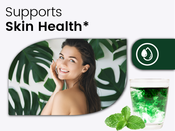 chlorophyll drops detox health weight skin digestion immune system