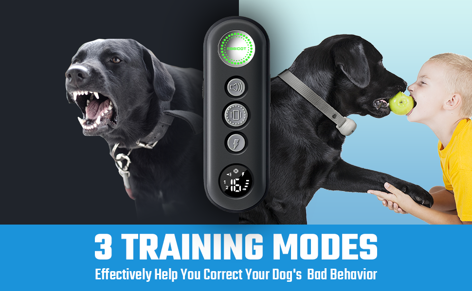 ABBIDOT Small Size Shock Collar (8120 lbs) 3000 Ft Dog Training