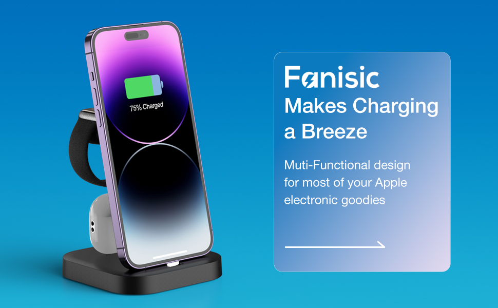 Amazon.com: Wireless Charger for Apple Multiple Devices, 3