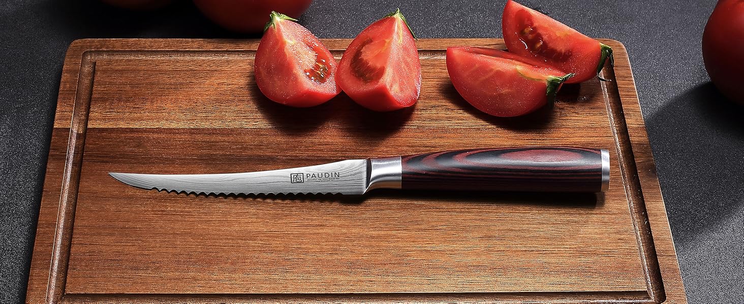 tomato slicing knife