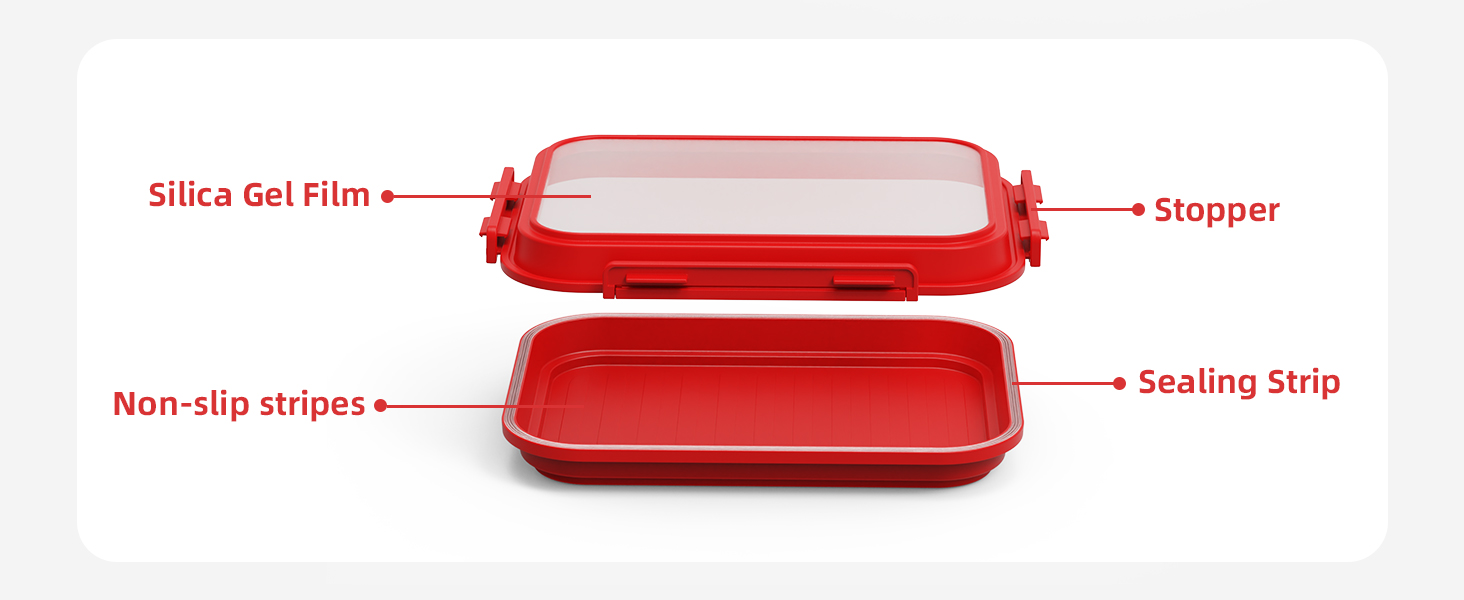 silicone fresh storage set 2