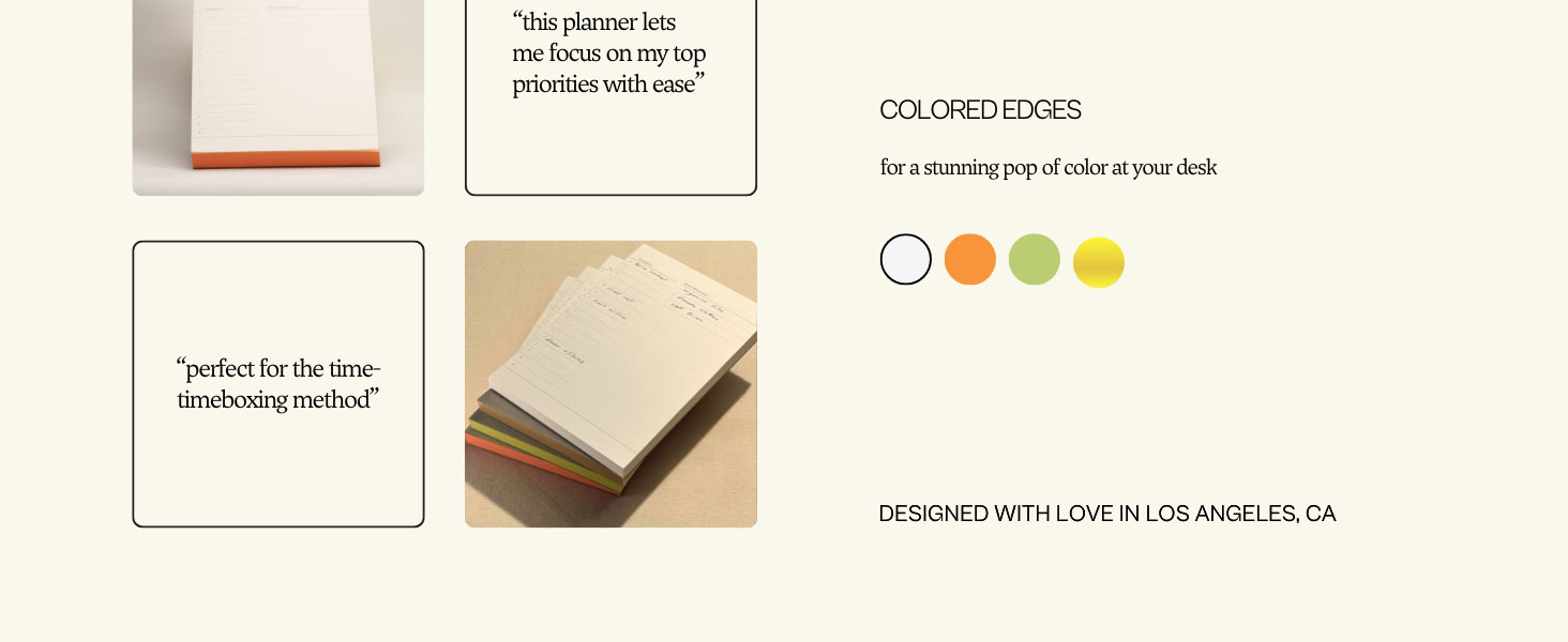 daily planner notepad