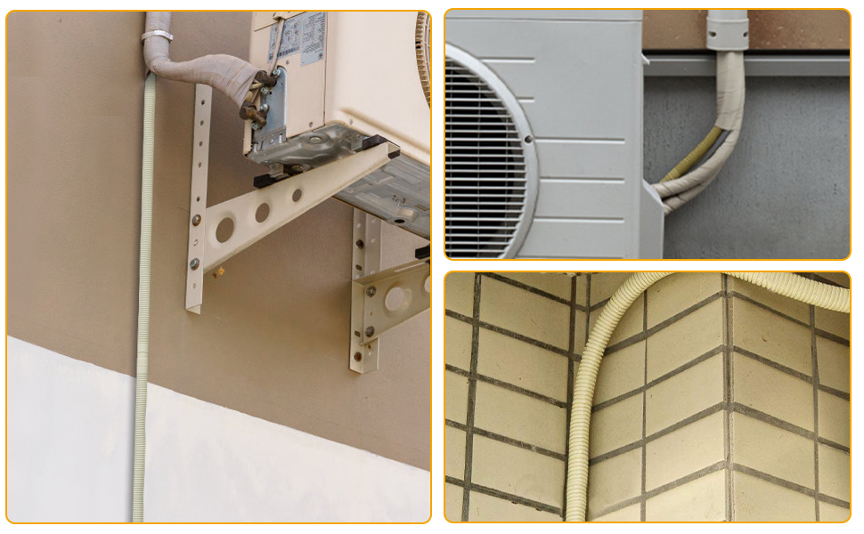 LBG Products 50 Ft Air Conditioner Drain Hose for Ductless