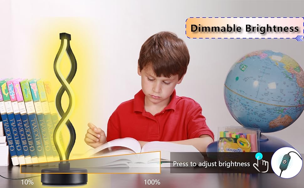 curve table lamp