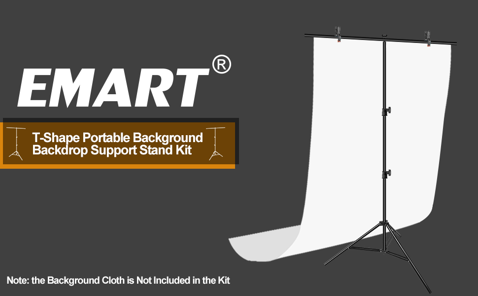 T shape backdrop stand