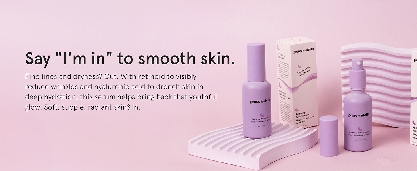 Grace and Stella Retinol Serum with Hyaluronic Acid