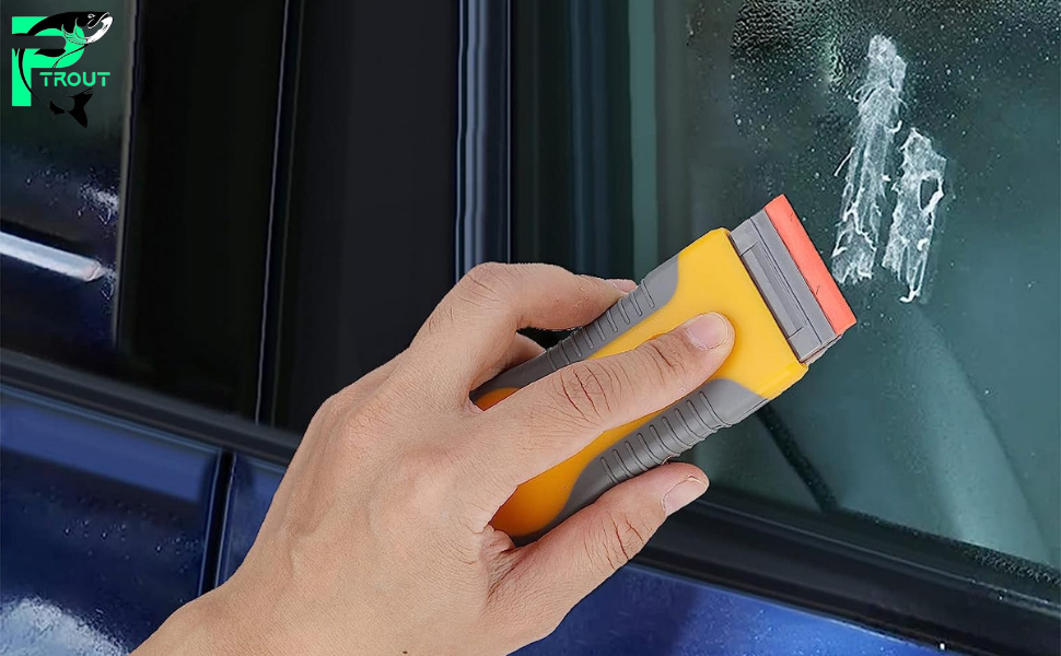 Ptrout Ceramic Hob Scraper for Glass Hobs Non Scratch 20 Easy Scraper