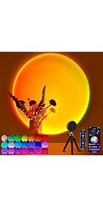 XEBKOR Sunset Lamp Projector