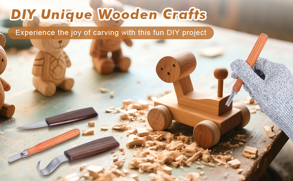 DIY hobbies for adults knife for woodcarving carving tool kit