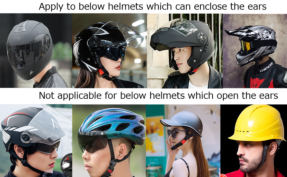 BenexBesdi Motorcycle Wireless Bone Conduction Helmet