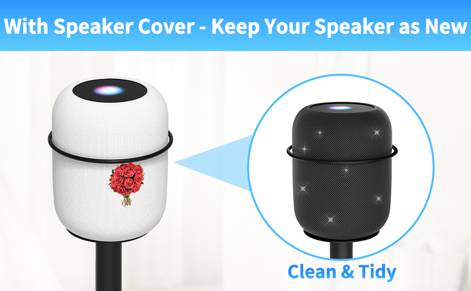 Heavy Duty Speaker Stand for Homepod 1 and Homepod 2 Stand