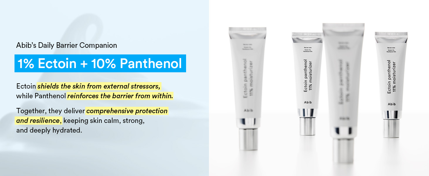 Ectoin Panthenol Moisturizer Barrier Tube