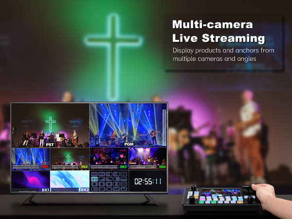 FoMaKo Video Mixer Switcher