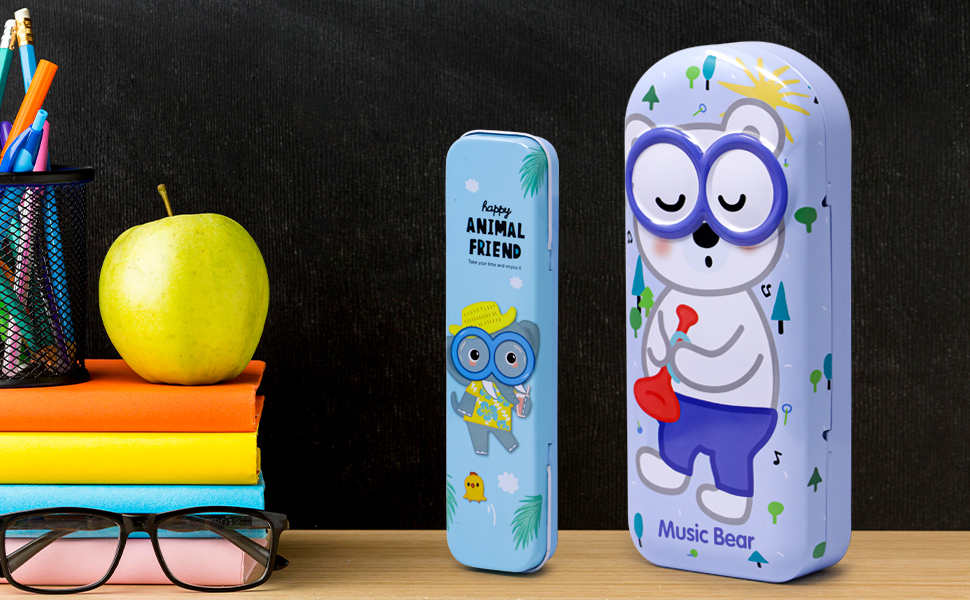  Pencil Box-Sky Blue stylish for students,for girls,for kidz,for boys