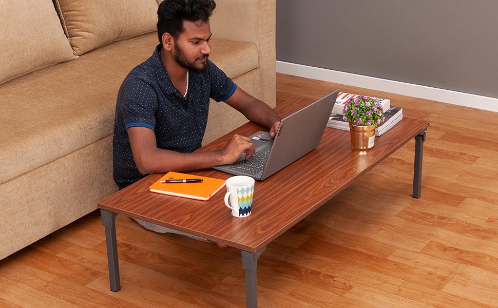 INVISIBLE BED Sturdy Foldable Laptop Table, Bed Table, Lapdesk, Study