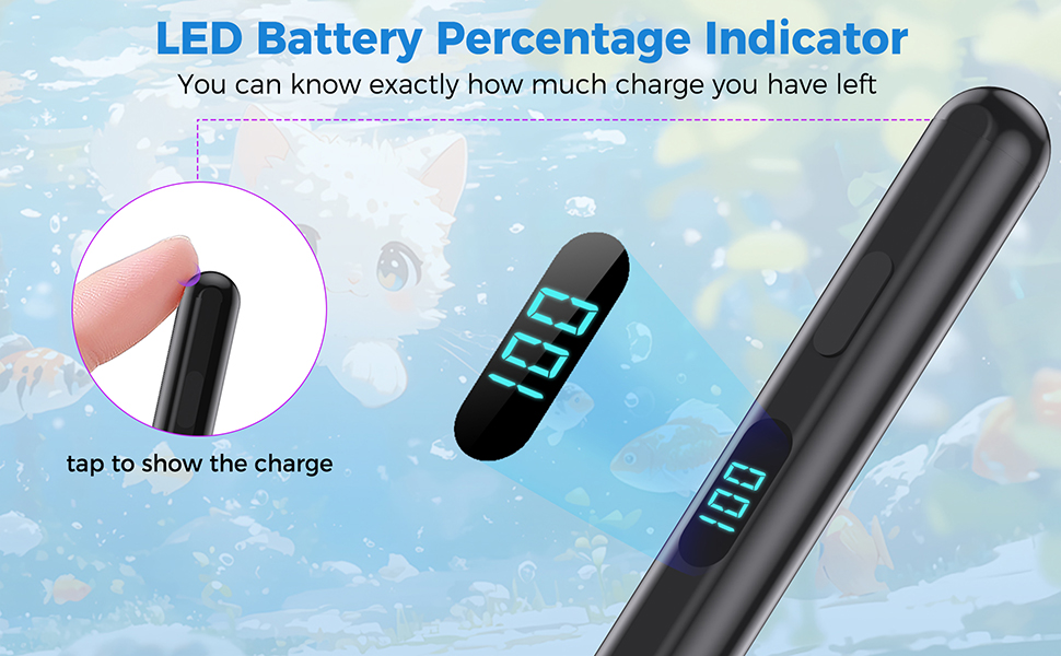 LED Battery Percentage Indicator You can know exactly how much charge you have left