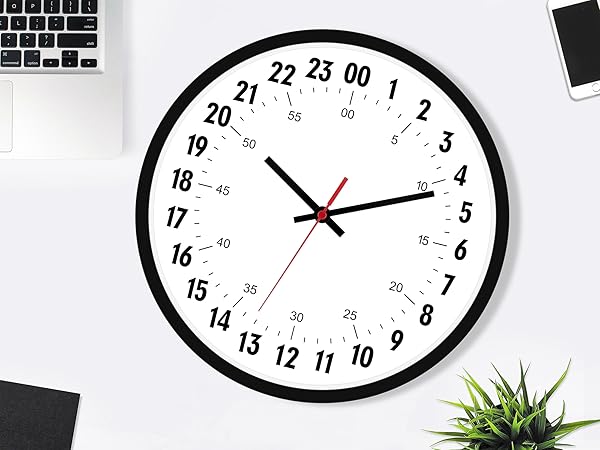 amazon-com-foxtop-24-hour-wall-clock-12-inch-quartz-battery-operated-round-analog-wall-clock-military-time-clock-for-classroom-school-office-living-room-bedroom-home-black-home-kitchen for Free Printable 24 Hour Clock Face Amazon.com: Foxtop 24 Hour Wall Clock 12 Inch Quartz Battery Operated Round Analog Wall Clock Military Time Clock for Classroom School Office Living Room Bedroom Home (Black) : Home & Kitchen for Free Printable 24 Hour Clock Face