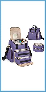 luxja medicine travel bag
