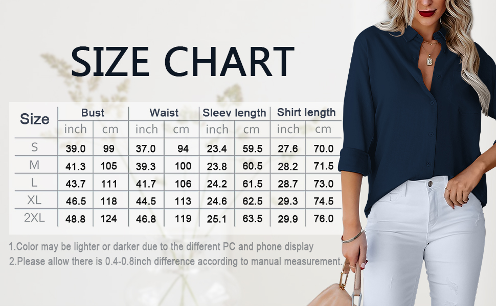 women basic button shirts