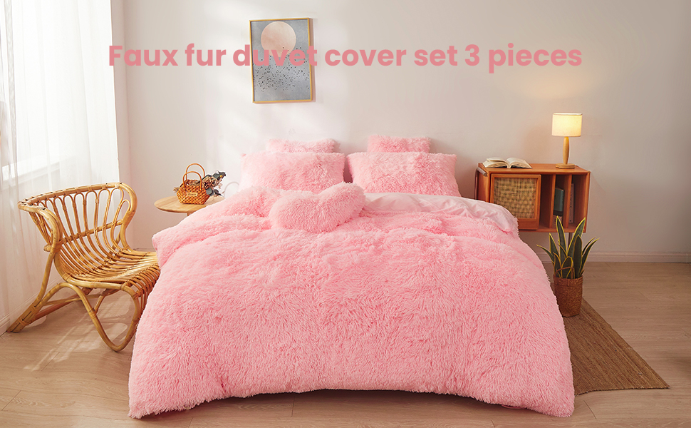 pink comforter set