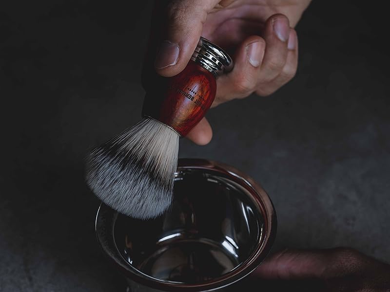 braun rasierpinsel gel schaum dauerhaft rasierzubehör