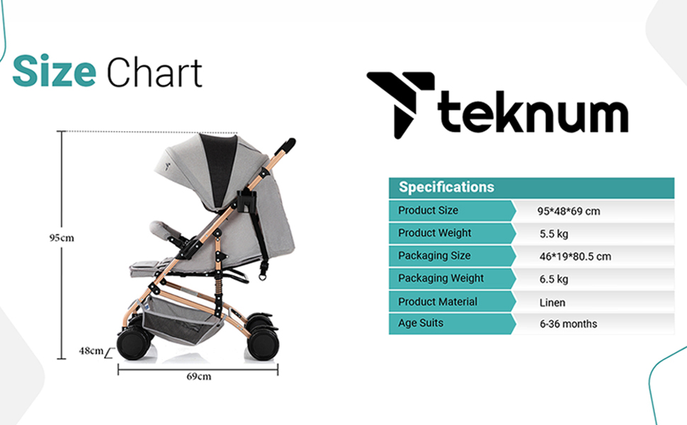 Teknum Reversible Trip Stroller