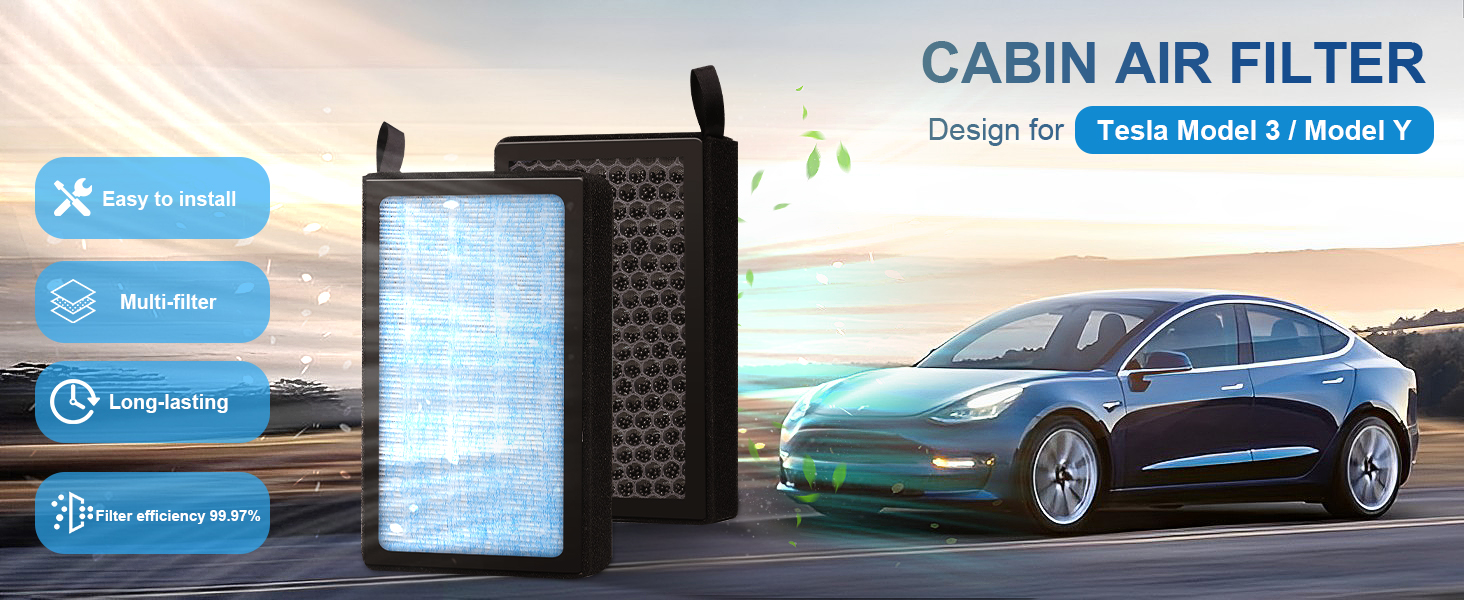 Tesla Model 3 Cabin Air Filter