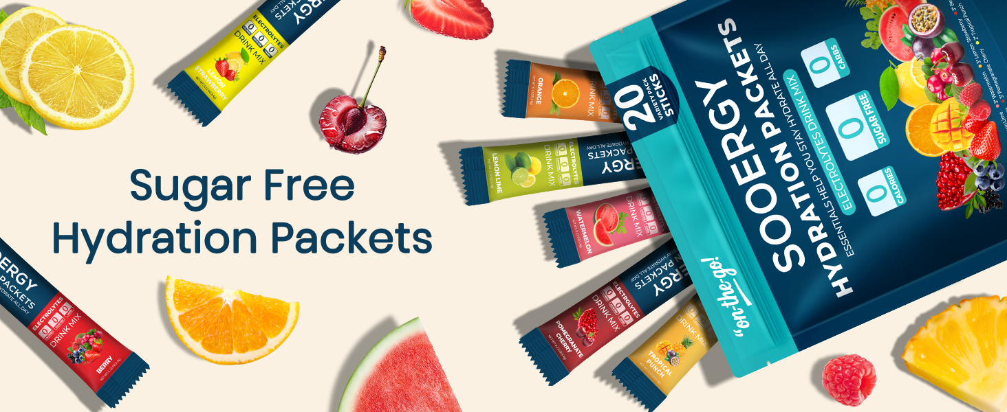 ELECTROLYTES POWDER PACKETS