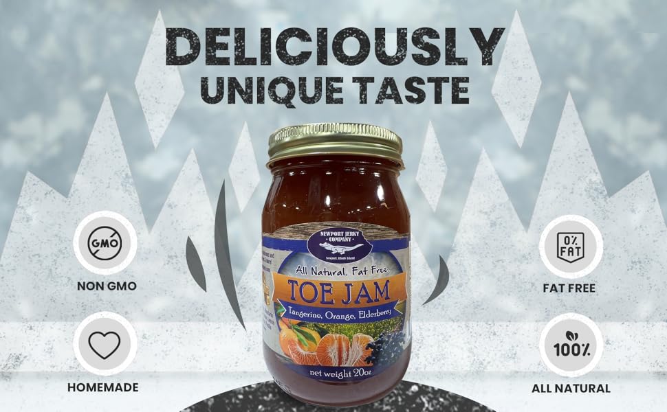 Amazon.com: Newport Jerky Company Toe Jam : 雜貨和美食