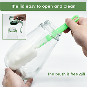 SUPKIT Glass Oil Dispenser Bottle