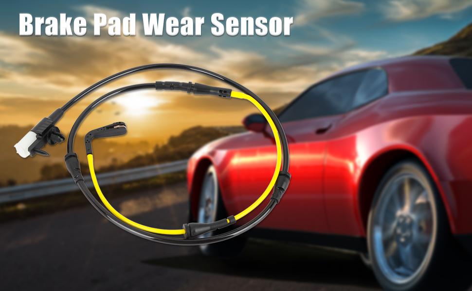 X AUTOHAUX T4A3467 T4A12867 Front Brake Pad Electronic Wear Sensor Brake Pad Wear