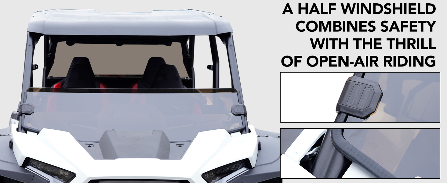 Dark Tinted half Windscreen Accessories