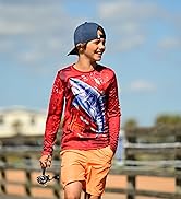 Guy Harvey Boy's Long Sleeve Performance Shirt with 30+ UPF Sun Protection