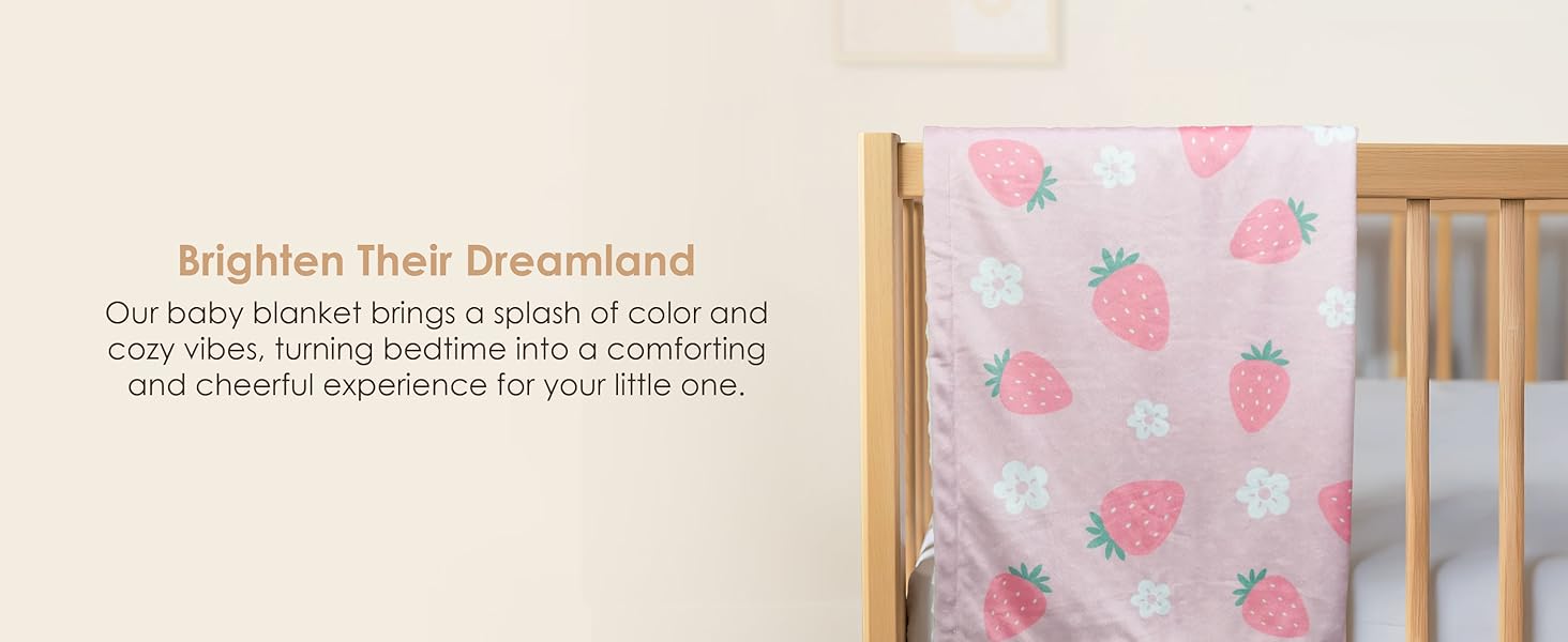 SANDJEST The CuddleDot Baby Blanket