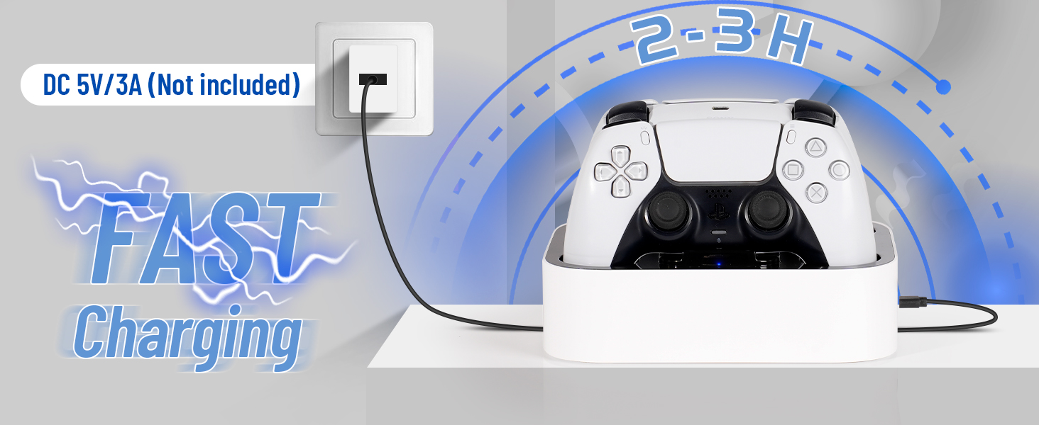 PS5 Controller Charging Station