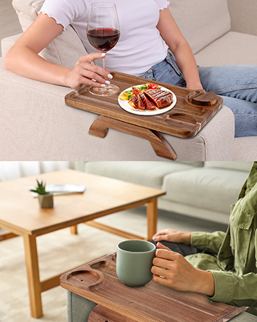 couch arm tray