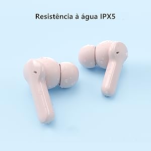 Resistência à água IPX5
