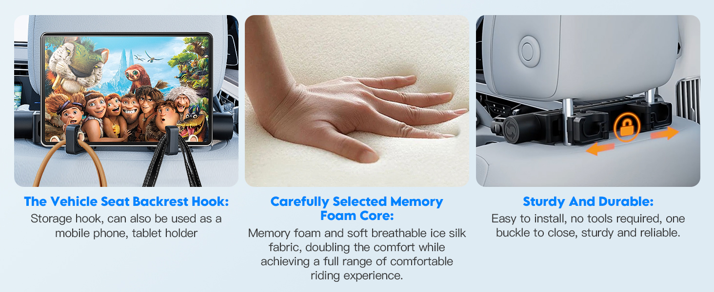 Appuie-Tête de Voiture