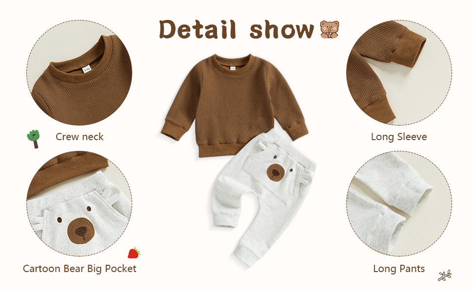 boys pants sets