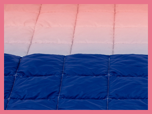 down camping blanket