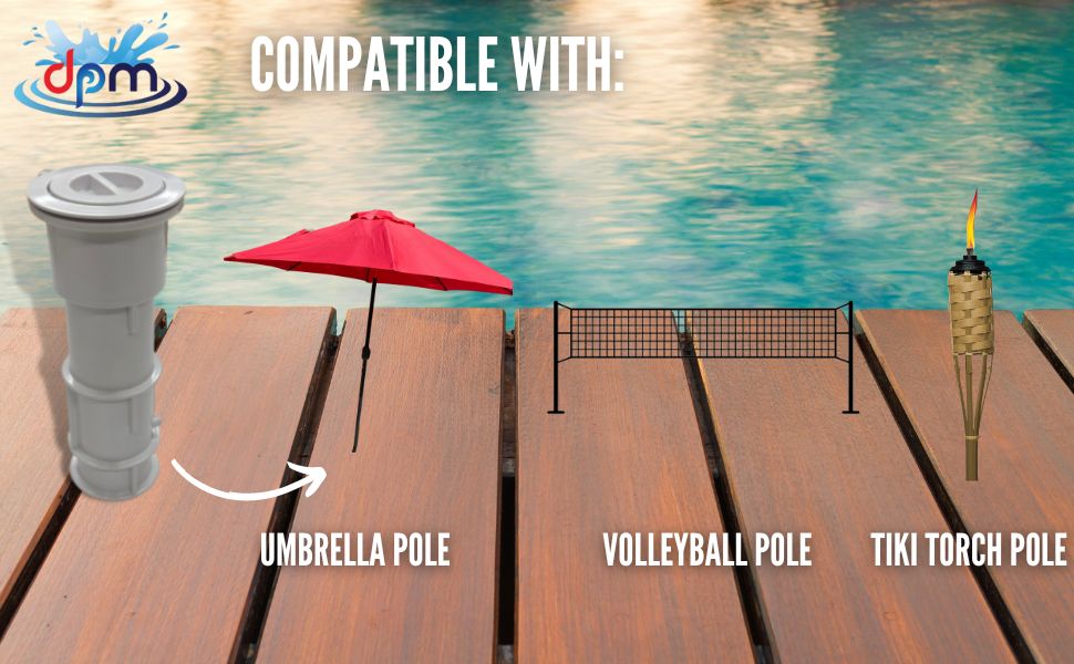 DPM HeavyDuty Pro Premium Swimming Pool Umbrella Stand